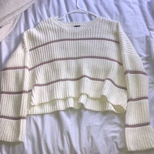 Cropped sweater